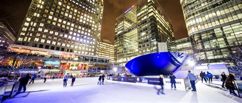 London's first LED animated ice rink is now open