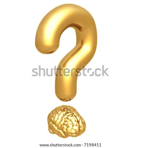 Question Mark Brain Stock Photo 7198411 : Shutterstock