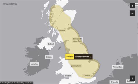 UK weather: When will there be thunderstorms this week?