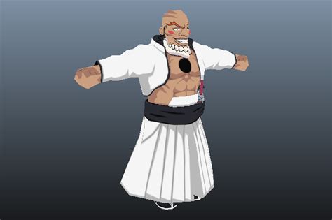 Yammy Llargo Bleach Anime 3D Model - TurboSquid 1328010