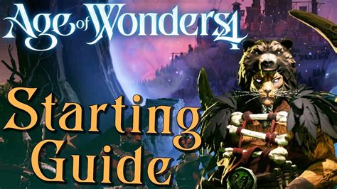 Age of Wonders 4 | Gameplay Tutorial | Starting Guide & Tips - YouTube