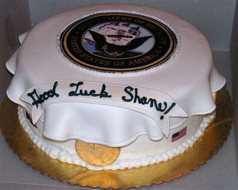 U.S. Navy cake with edible image | Navy cakes, Military cake, Cupcake cakes