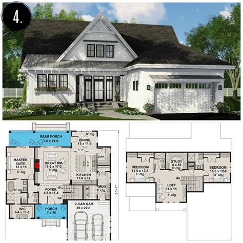 10+ Amazing Modern Farmhouse Floor Plans - Rooms For Rent blog