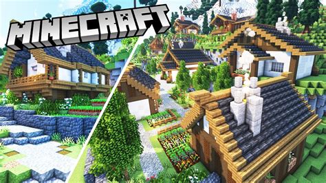 I Built An Epic Mountain Village In Minecraft Survival (#6) - Win Big ...