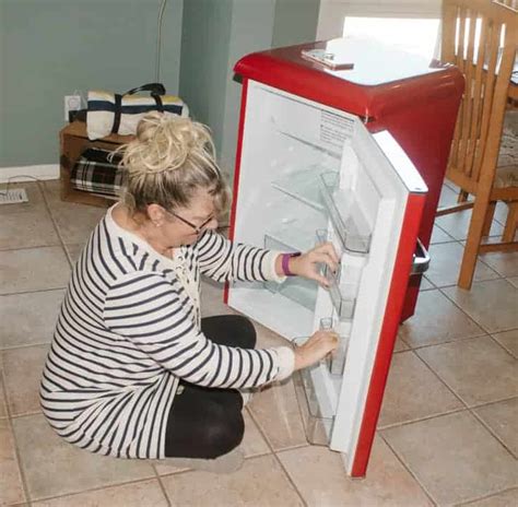 Galanz Retro Mini Refrigerator and Entertaining - A Labour of Life