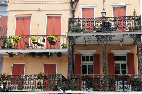 French Quarter Balconies Photograph by Bradford Martin