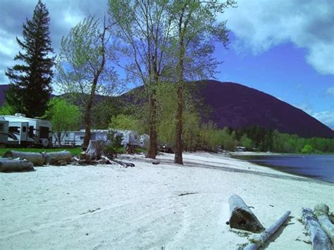 Sandy Point Beach Campground, Salmon Arm BC