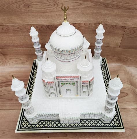 Taj Mahal 12 White Marble Replica Taj Mahal Statue - Etsy