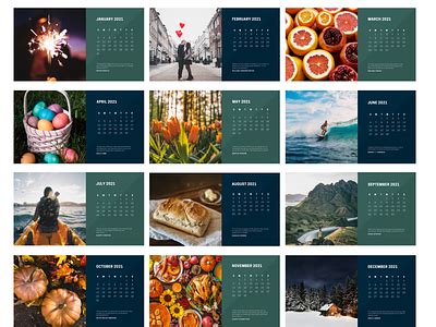 Great Calendar Design Ideas designs, themes, templates and downloadable graphic elements on Dribbble
