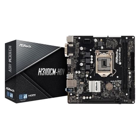 Asrock B365M-HDV 9th Gen Super Alloy Micro ATX Motherboard