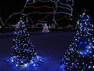 West Side Action: More Christmas Lights at Upper Canada Village