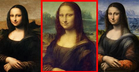 Hidden Pictures In The Mona Lisa