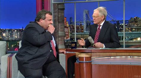 Watch: Chris Christie Interrupts Letterman By Eating Doughnut - TPM – Talking Points Memo