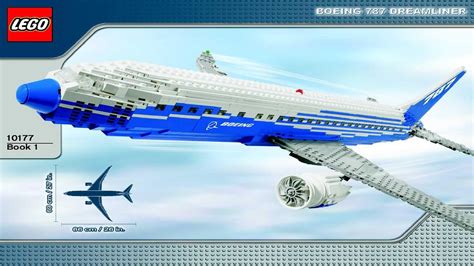 10177 LEGO Boeing 787 Dreamliner Creator Expert (Instruction booklet) - YouTube