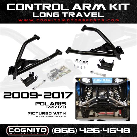 Polaris RZR 170 Long Travel Control Arm Kit - UTV Guide