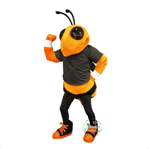 Handsome Hornet Mascot Costume Outstanding Quality