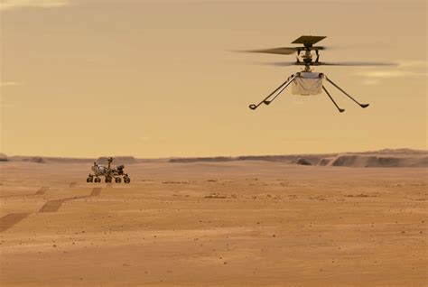 Mars Helicopter Survives its First Night on Mars is Getting Ready to ...