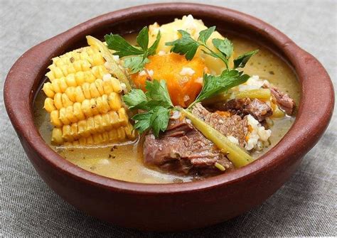 Cazuela de Vacuno (Beef Stew with Corn and Pumpkin) - 7 Continents 2 U