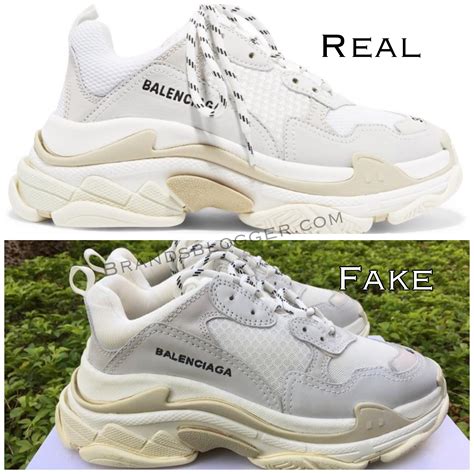 How To Spot Fake Balenciaga Triple S Sneakers - Brands Blogger