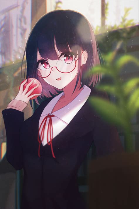 18+ Trend Black Hair Glasses Anime - Phone Wallpapers for Boys