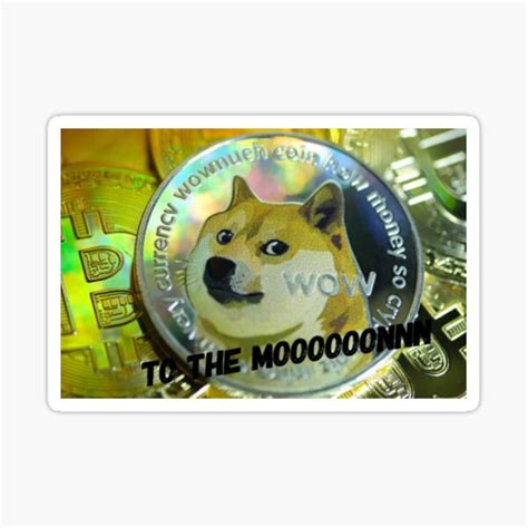 "DogeCoin" Sticker for Sale by Sven9797 | Redbubble