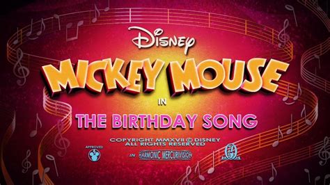 The Birthday Song | Disney Wiki | Fandom