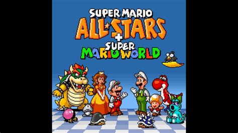 Super mario all stars super mario world box - bdamemory