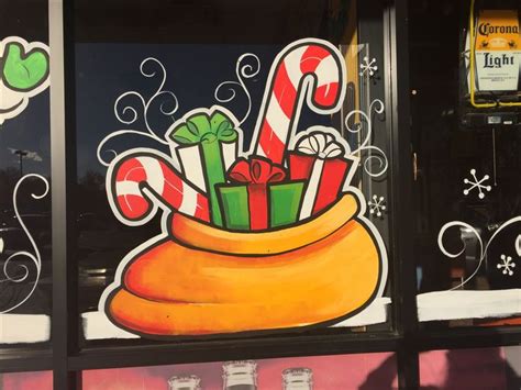 Christmas window painting | Christmas window painting, Painted window ...