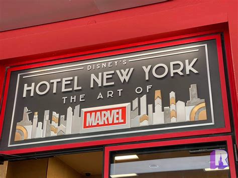 First look inside Hotel New York - Art of Marvel at Disneyland Paris