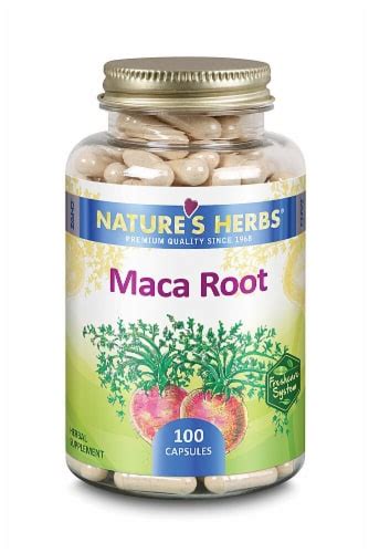 Nature's Herbs Maca Root Capsules, 100 ct - QFC