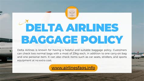 Delta Airlines Baggage Policy | Call Us at +1-888-982-1907 by ...