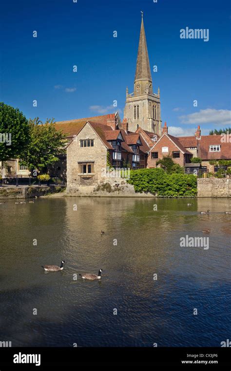 River Thames at Abingdon-on-Thames, England, UK Stock Photo - Alamy