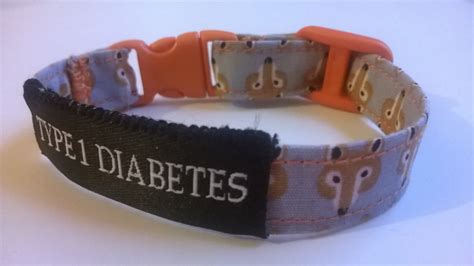 Medical alert bracelet 'Foxy' Type 1 or Type 2 in 3 adjustable sizes » Pimp Your Pump