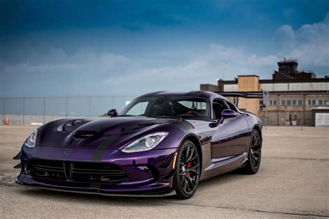 Download Purple Car Car Dodge Vehicle Dodge Viper ACR 4k Ultra HD Wallpaper