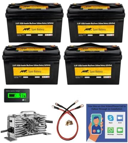 Golf Cart Battery, 48V Lithium Conversion Kit, 100Ah | Pricepulse