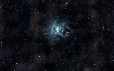 wallpaper iris nebula, nebula, stars, space HD : Widescreen : High Definition : Fullscreen