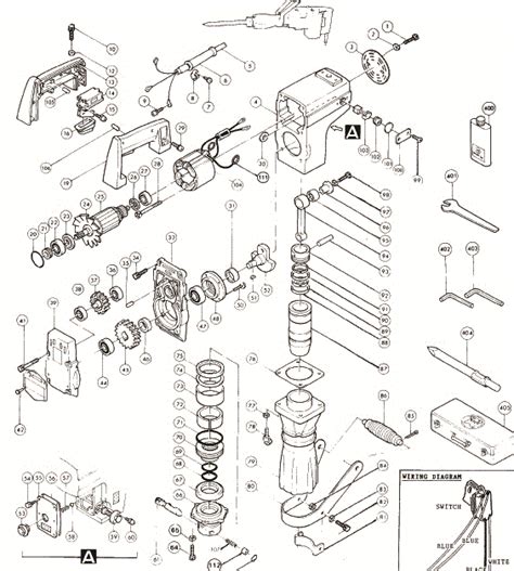 Makita hm1301 Parts - Demolition Hammer - Makita Demolition Hammer ...