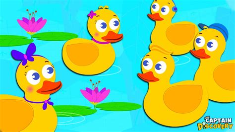 Five Little Ducks - HooplaKidz Plus - Fun and Educational Videos