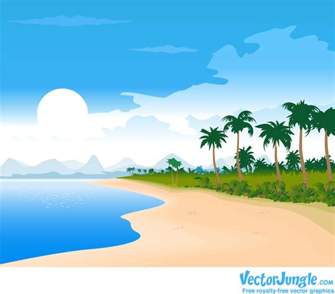 Cartoon Beach Wallpaper | Cartoon Images