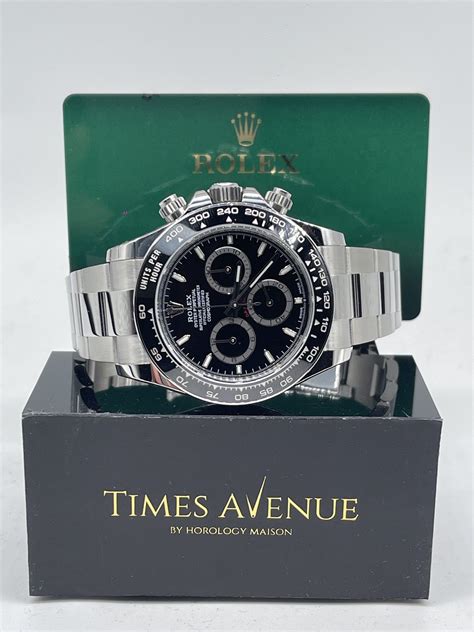 Brand New 2023 Dec Rolex Daytona Stainless Steel 126500LN “Black ...