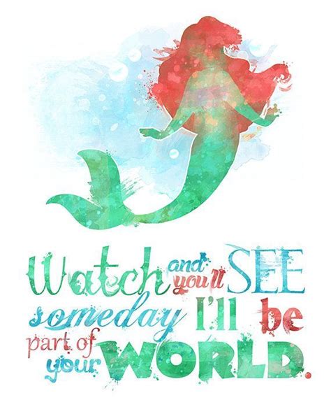 The Little Mermaid | Disney Quotes | Disney little mermaids, Disney drawings, Disney princess ...