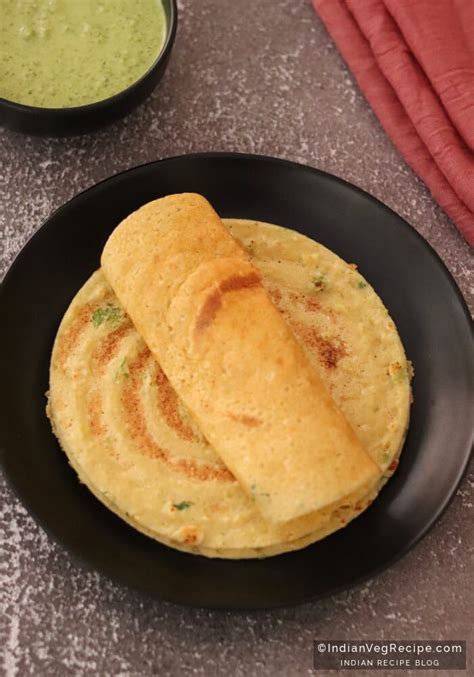 Moong Dal Chilla Recipe | How to Make Moong Dal Chilla - Indian Veg Recipe