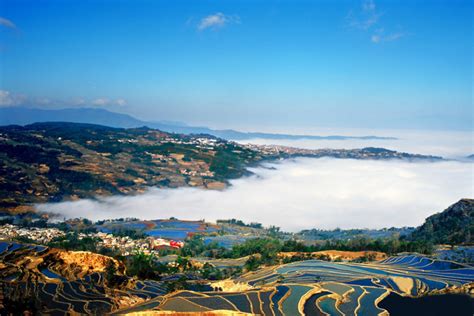 Tourist Attractions Map of Yuanyang County in Honghe – Yunnan Tour ...