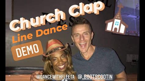 CHURCH CLAP -- Line Dance DEMO - YouTube