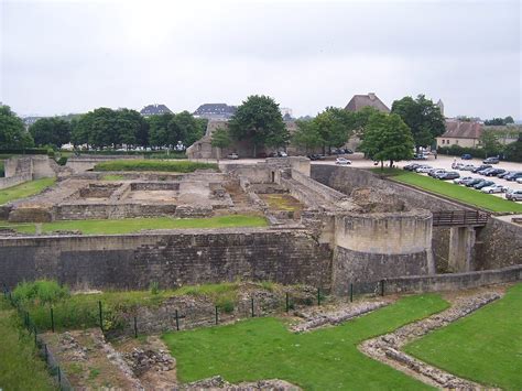 Caen Castle | Ruins within the grounds of Caen Castle. Most … | Flickr