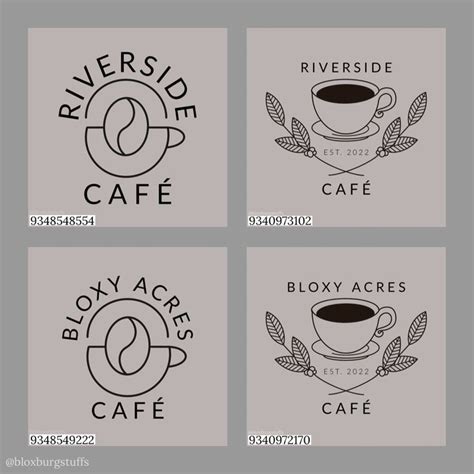 Cafe Codes For Bloxburg Logo – Themelower