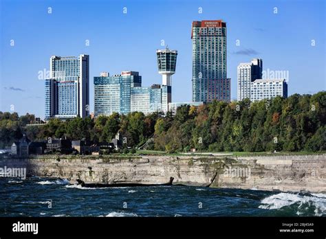 Ontario city skyline at Niagara Falls Stock Photo - Alamy