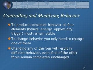 Human Behavior Model; General Theory of Human Behavior