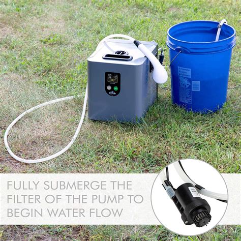 Portable Water Heater, Tankless Water Heater, Camping Heater With Pump — SkyMall