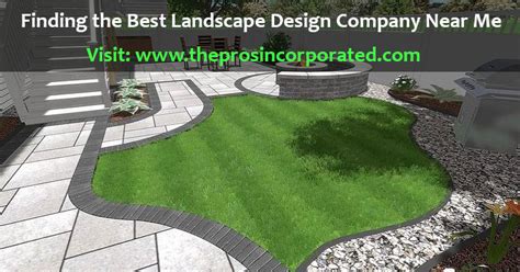 Find the Best Landscape Design Company Near Me | The Pros Inc.